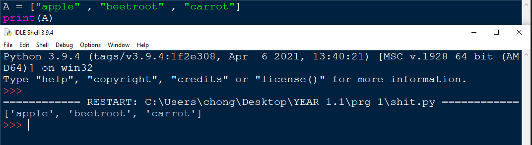 syntax