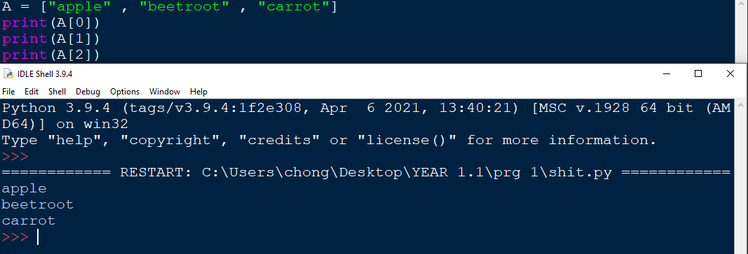 syntax