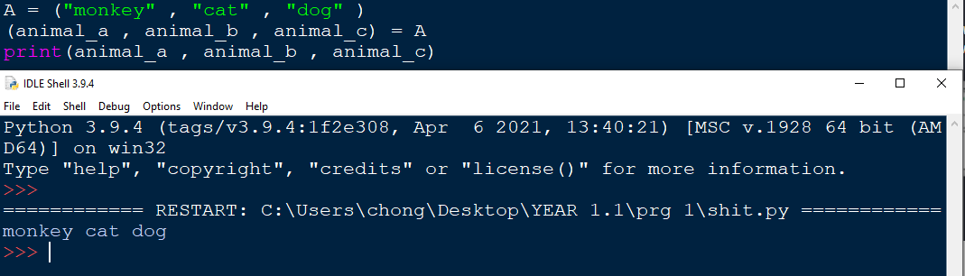 syntax